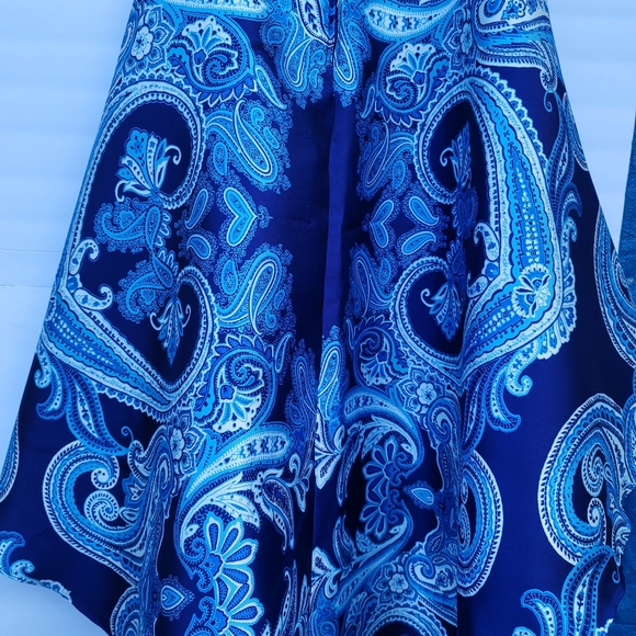 Dear Moon Satin High Low Dress Lace Back - Picture 8 of 10